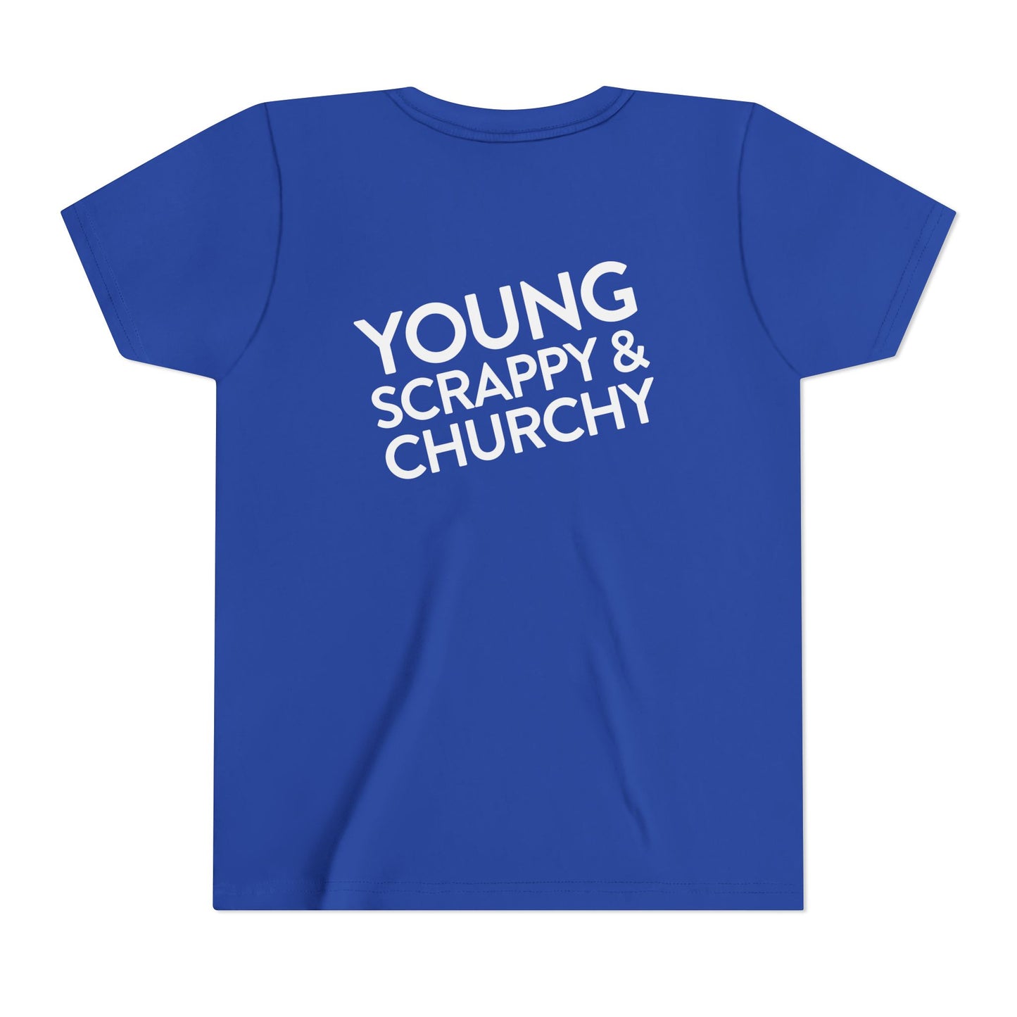 Young, Scrappy, and Churchy Kids Shirt for Community UMC of Krum