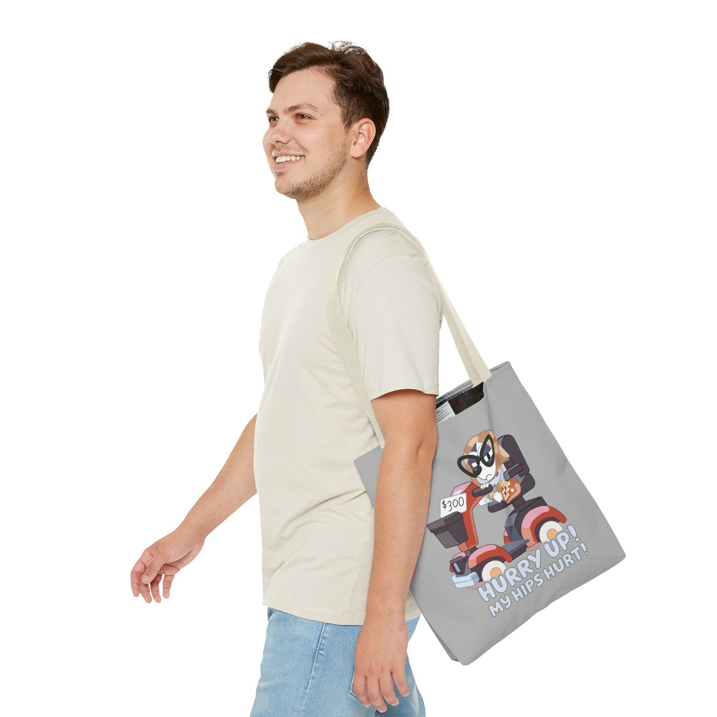 Muffin Granny Tote Bag – From Bluey Episode Granny Mobile