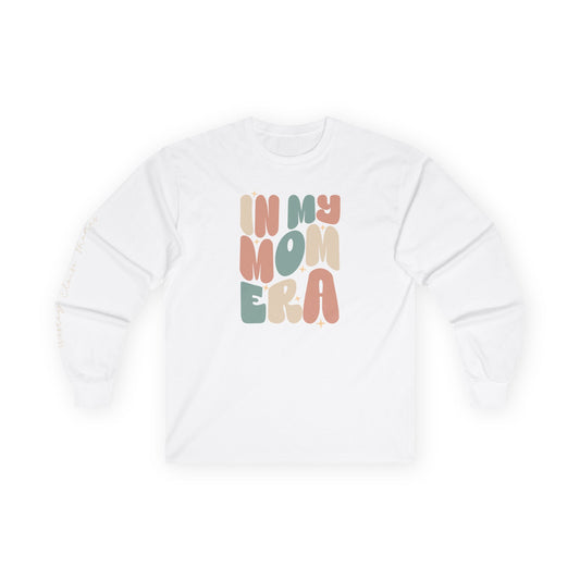 Mom Era Unisex Tee – Personalized Name Sleeve Mother’s Day Gift