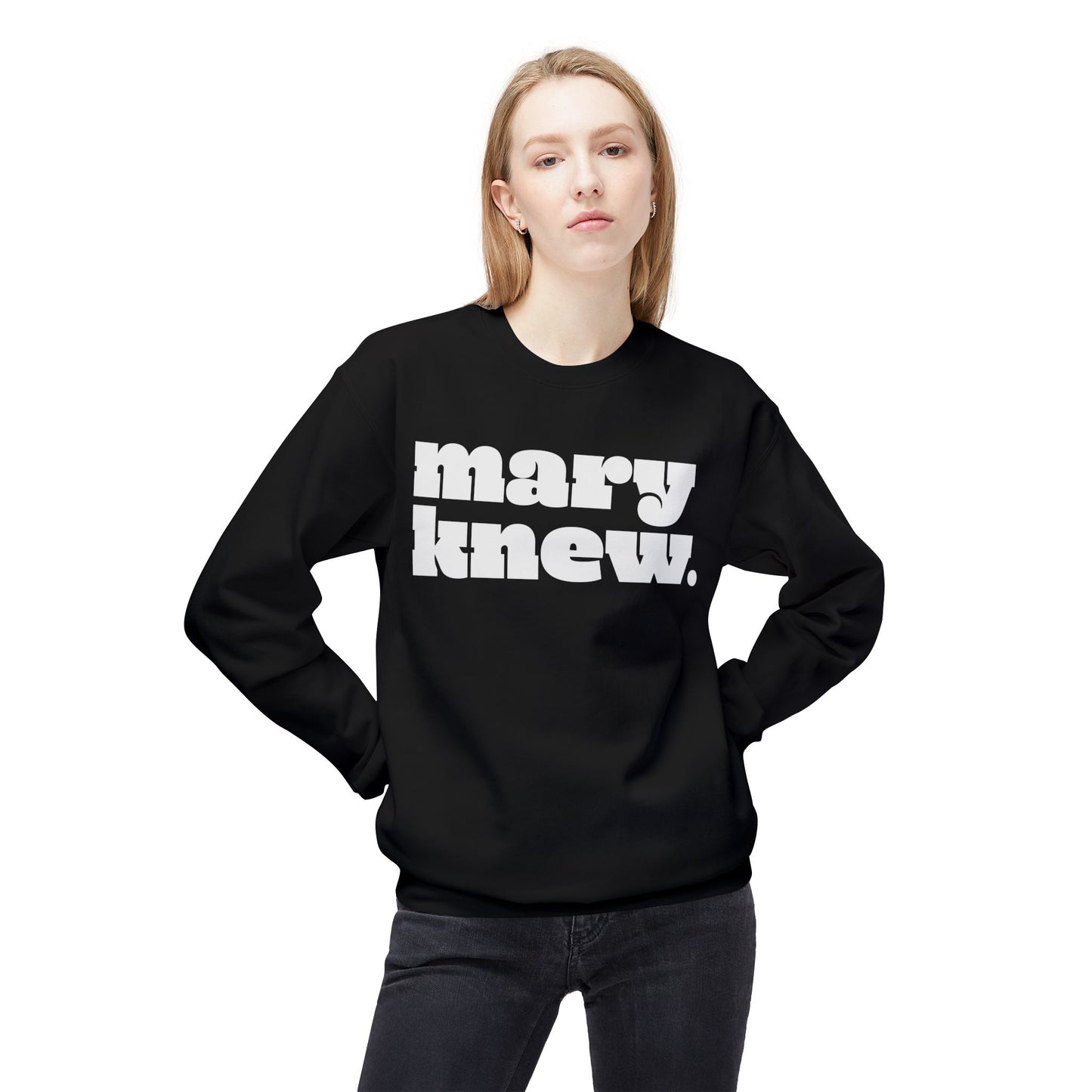 Mary Did You Know? Liturgical Colors Unisex Long Sleeve Tee – Funny & Faithful
