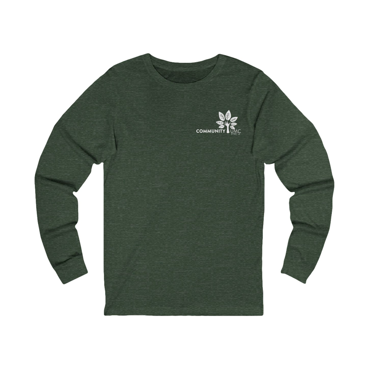 Adult Logo Long Shirt for Community UMC of Krum