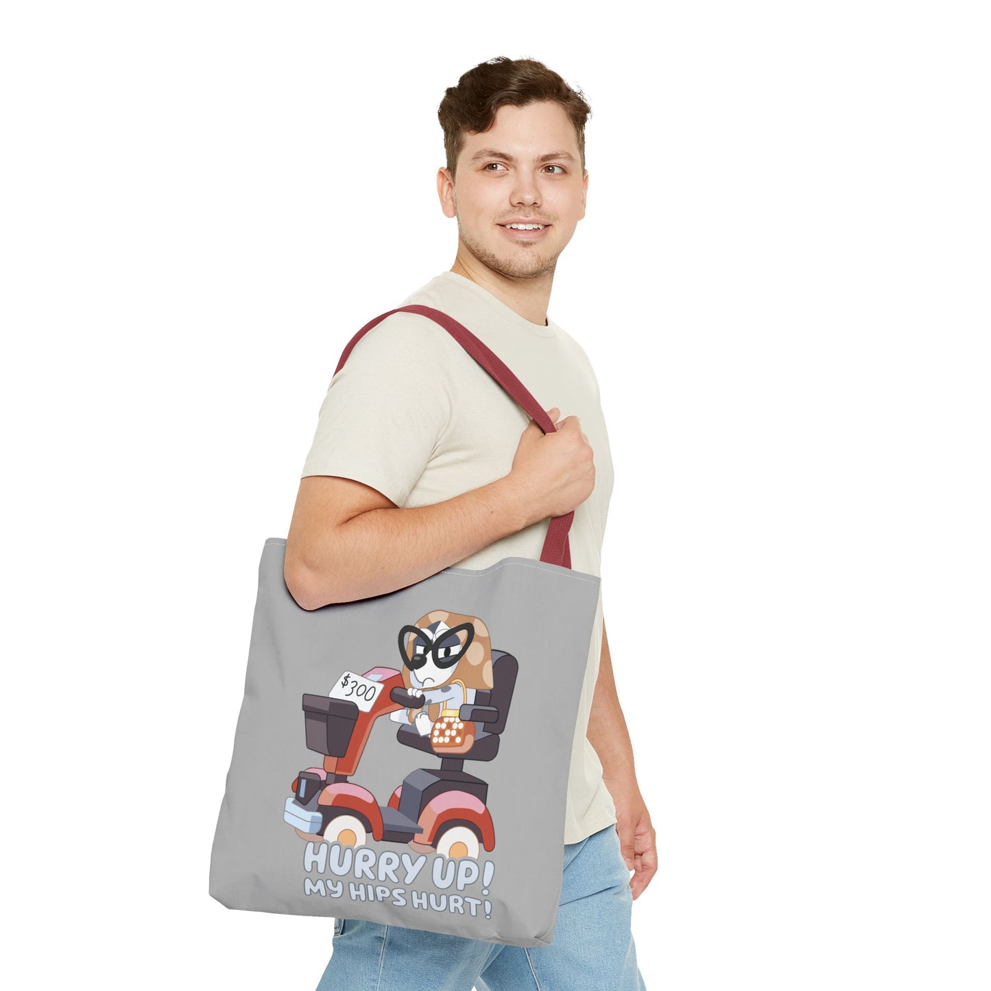 Muffin Granny Tote Bag – From Bluey Episode Granny Mobile
