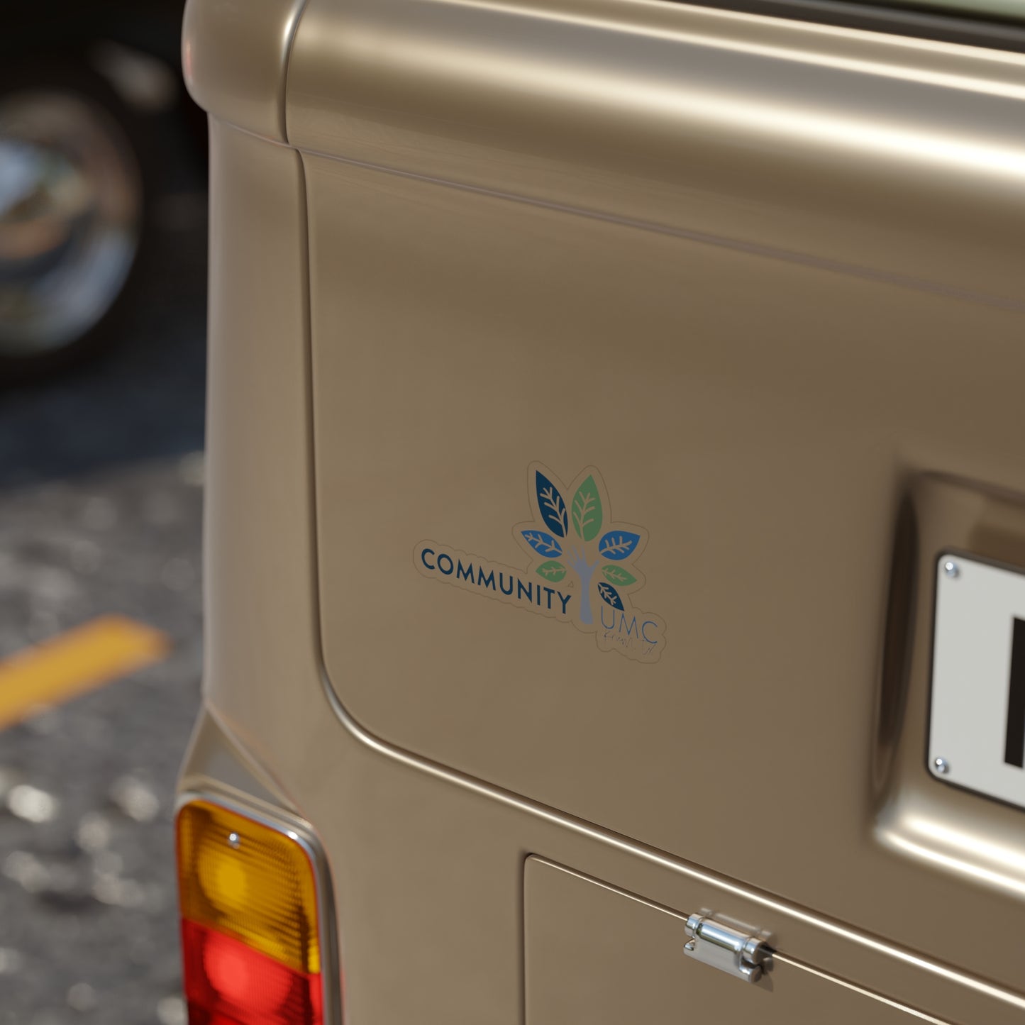 Sticker - Community UMC - Transparent and Waterproof