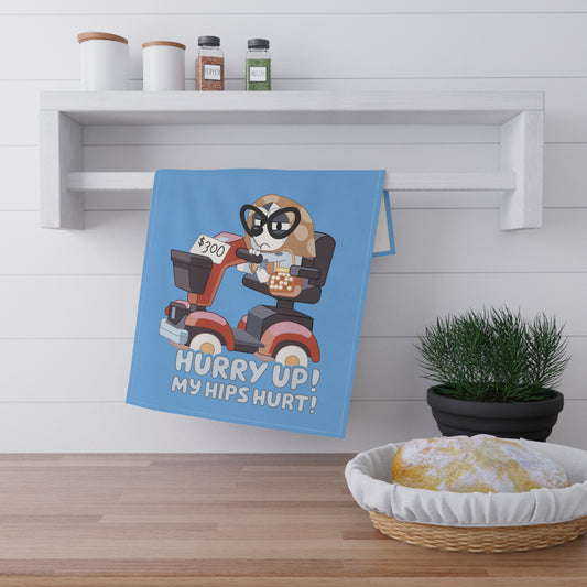 Bluey Grannies Kitchen Towel – Granny Mobile Design