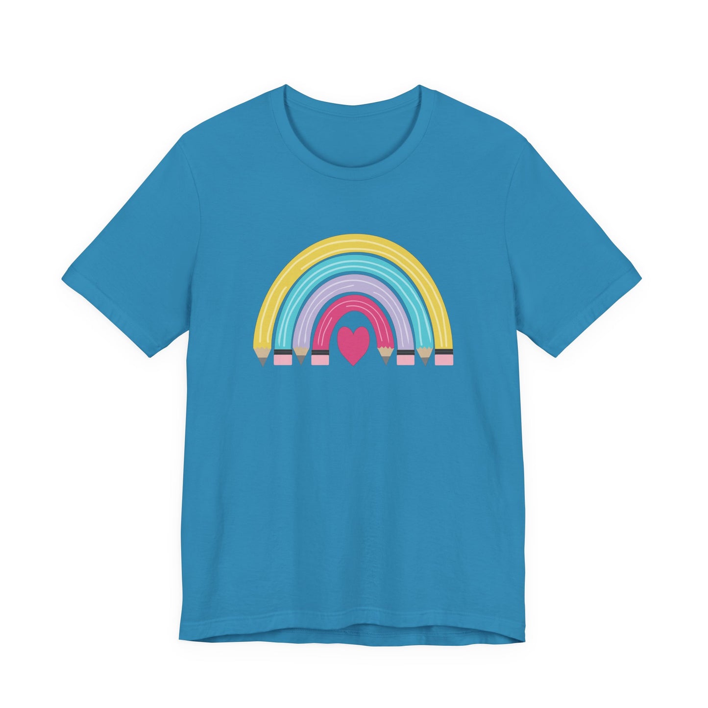 Rainbows, Hearts, and Pencils for back to school!