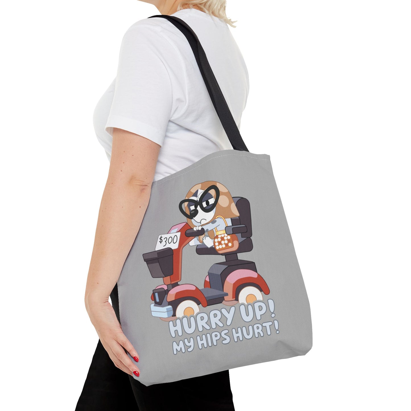 Muffin Granny Tote Bag – From Bluey Episode Granny Mobile