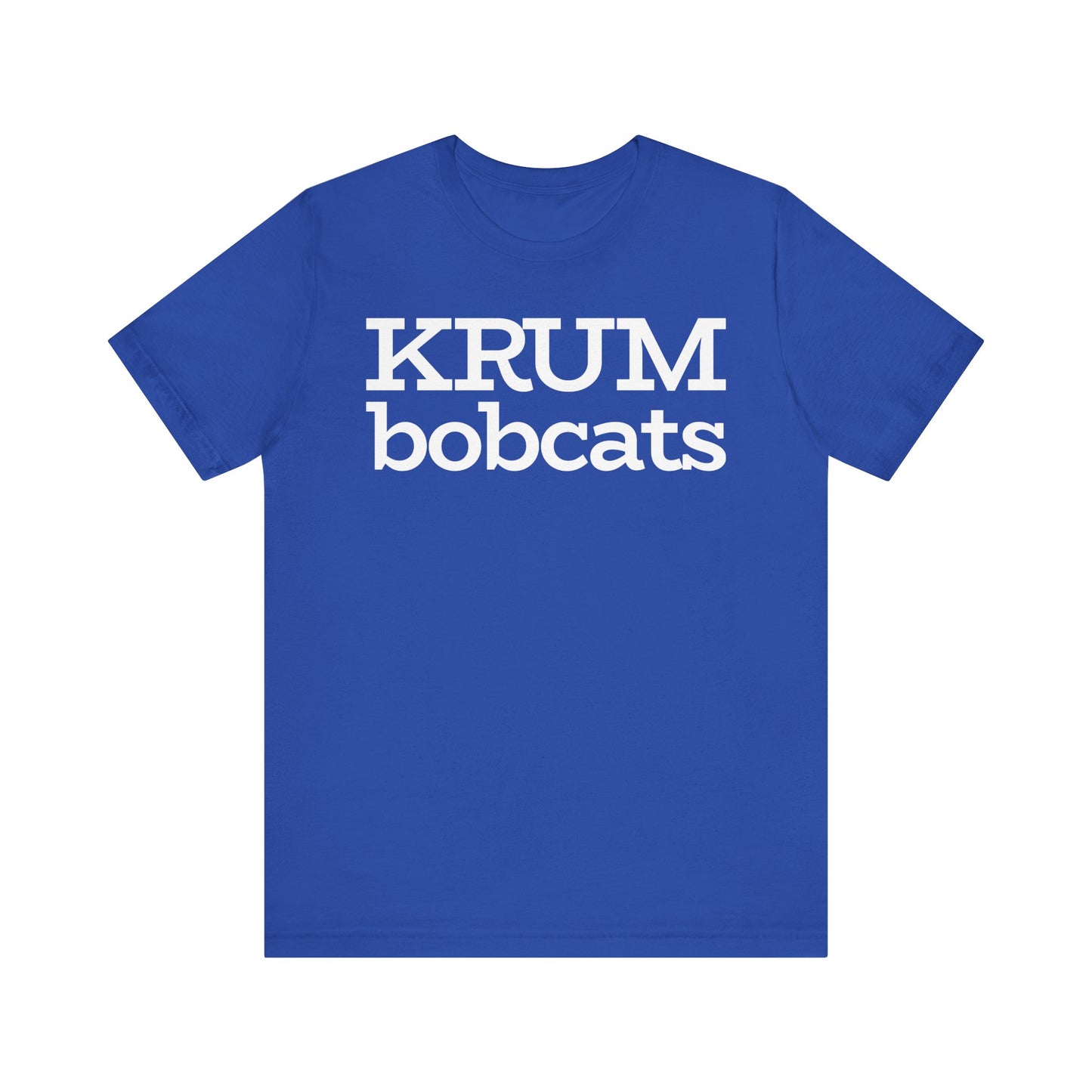 Krum Bobcats Adult Shirt Unisex Tee