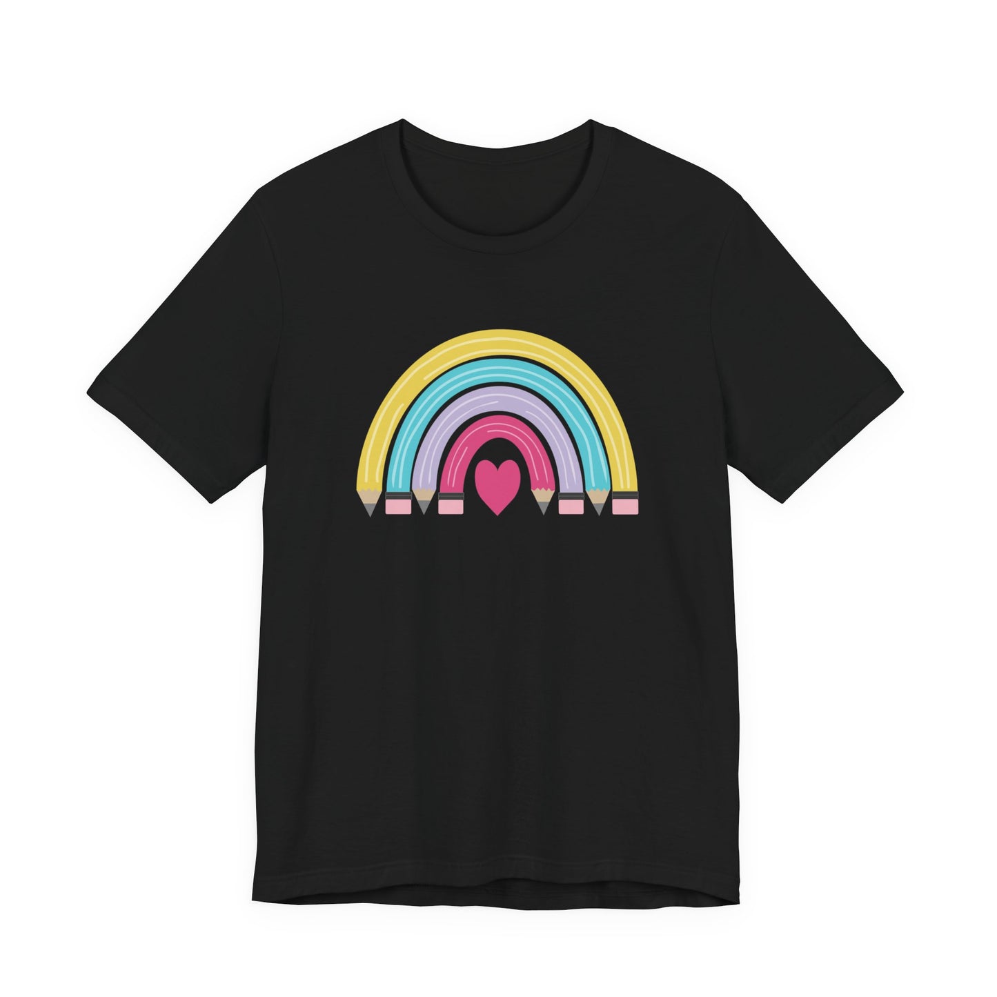 Rainbows, Hearts, and Pencils for back to school!