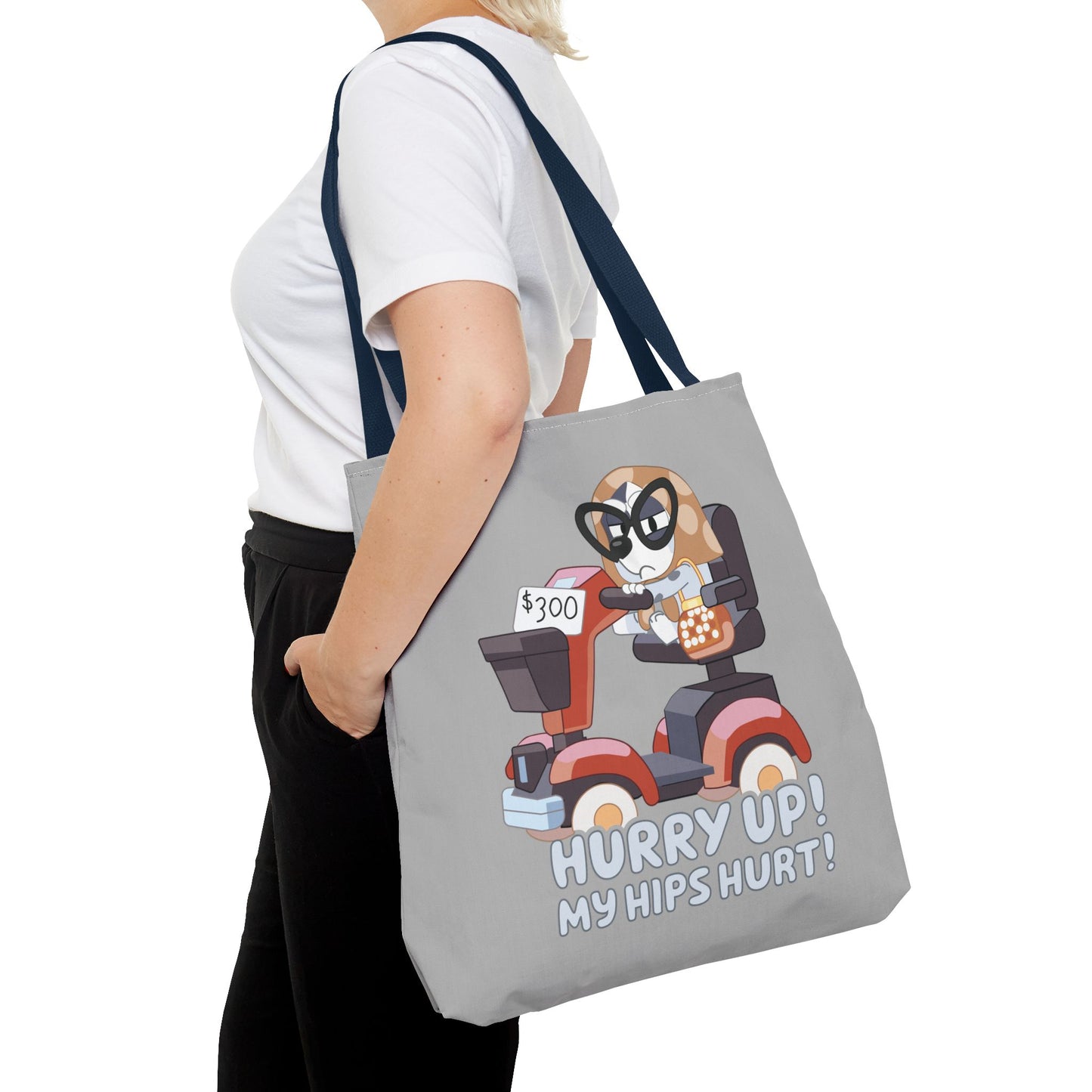 Muffin Granny Tote Bag – From Bluey Episode Granny Mobile
