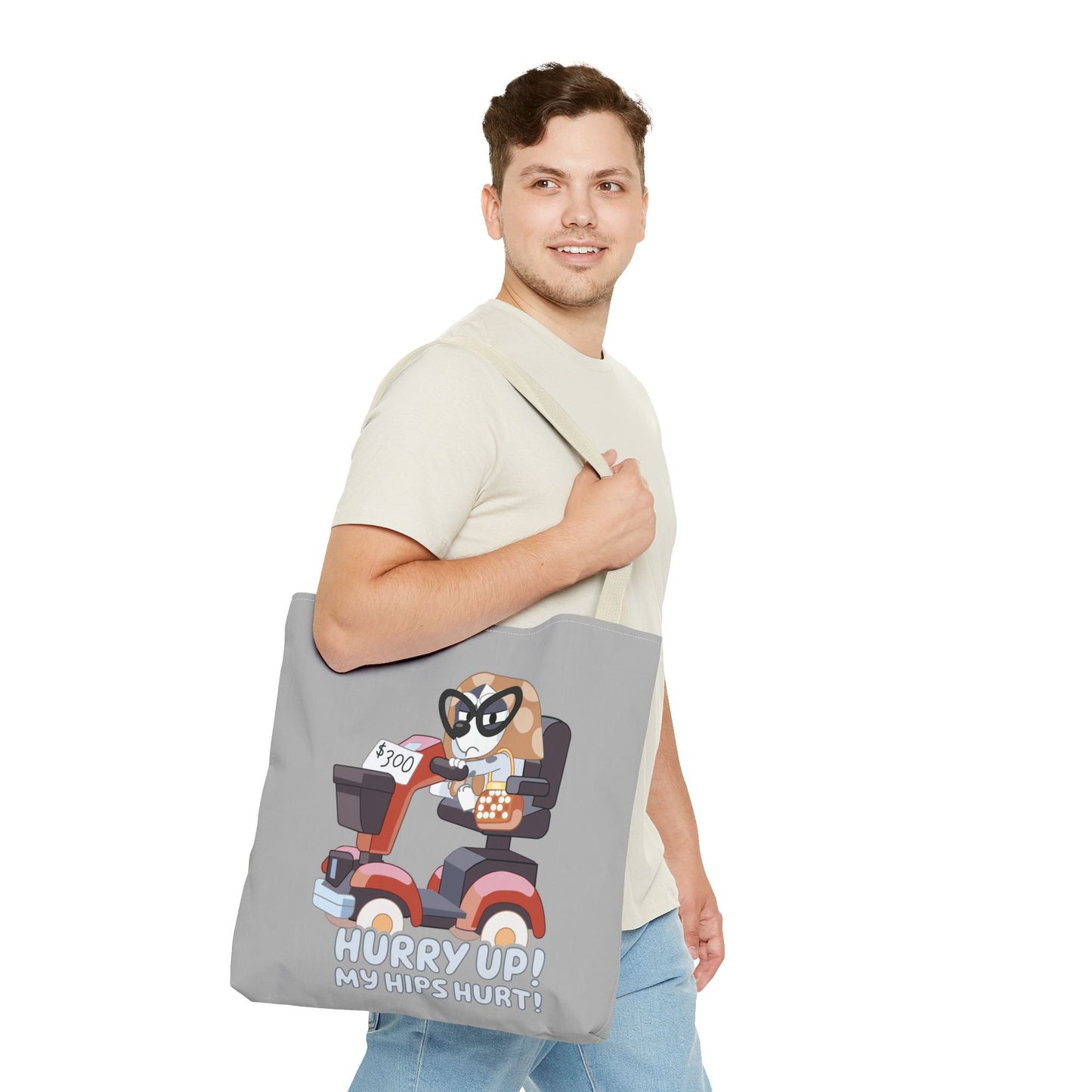 Muffin Granny Tote Bag – From Bluey Episode Granny Mobile