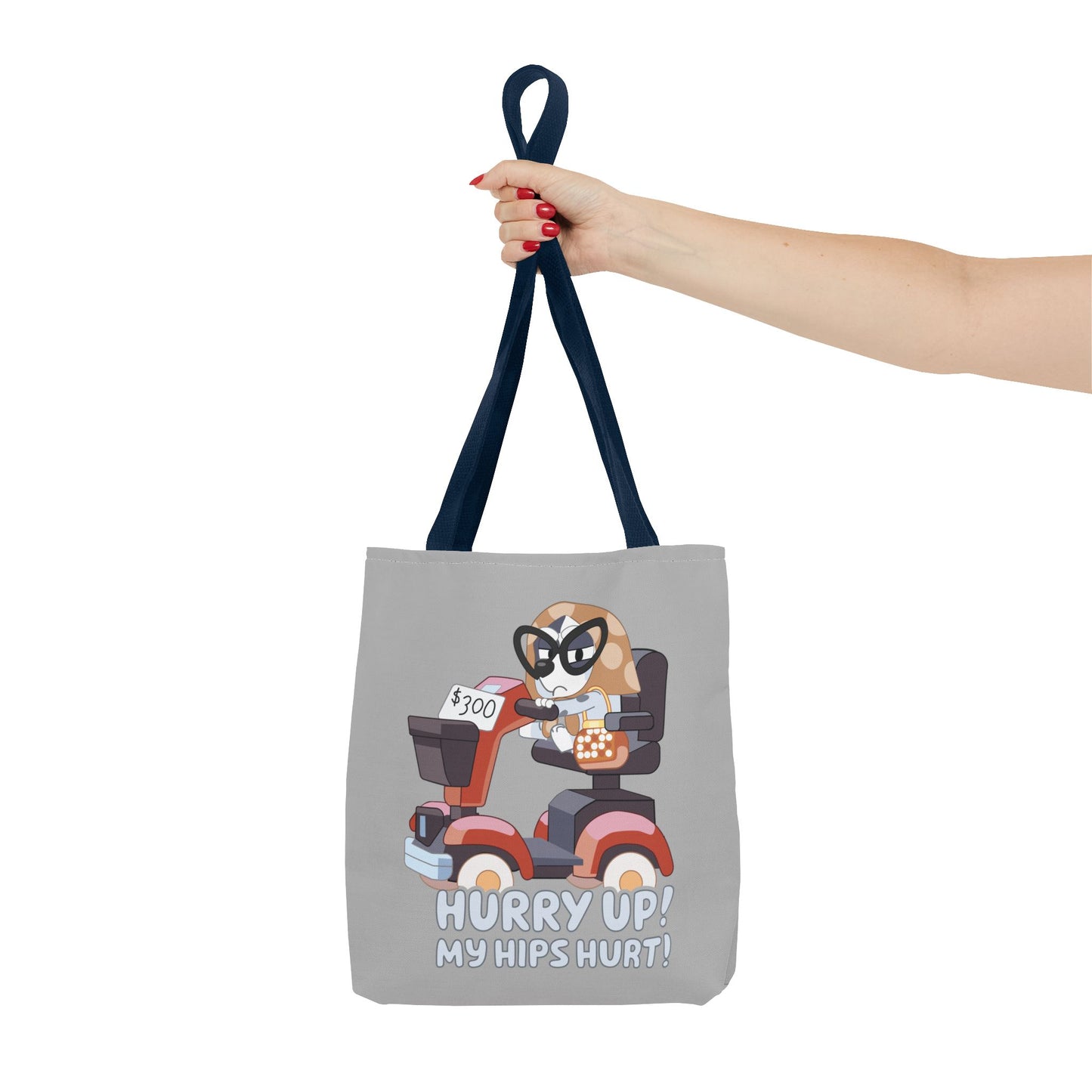Muffin Granny Tote Bag – From Bluey Episode Granny Mobile
