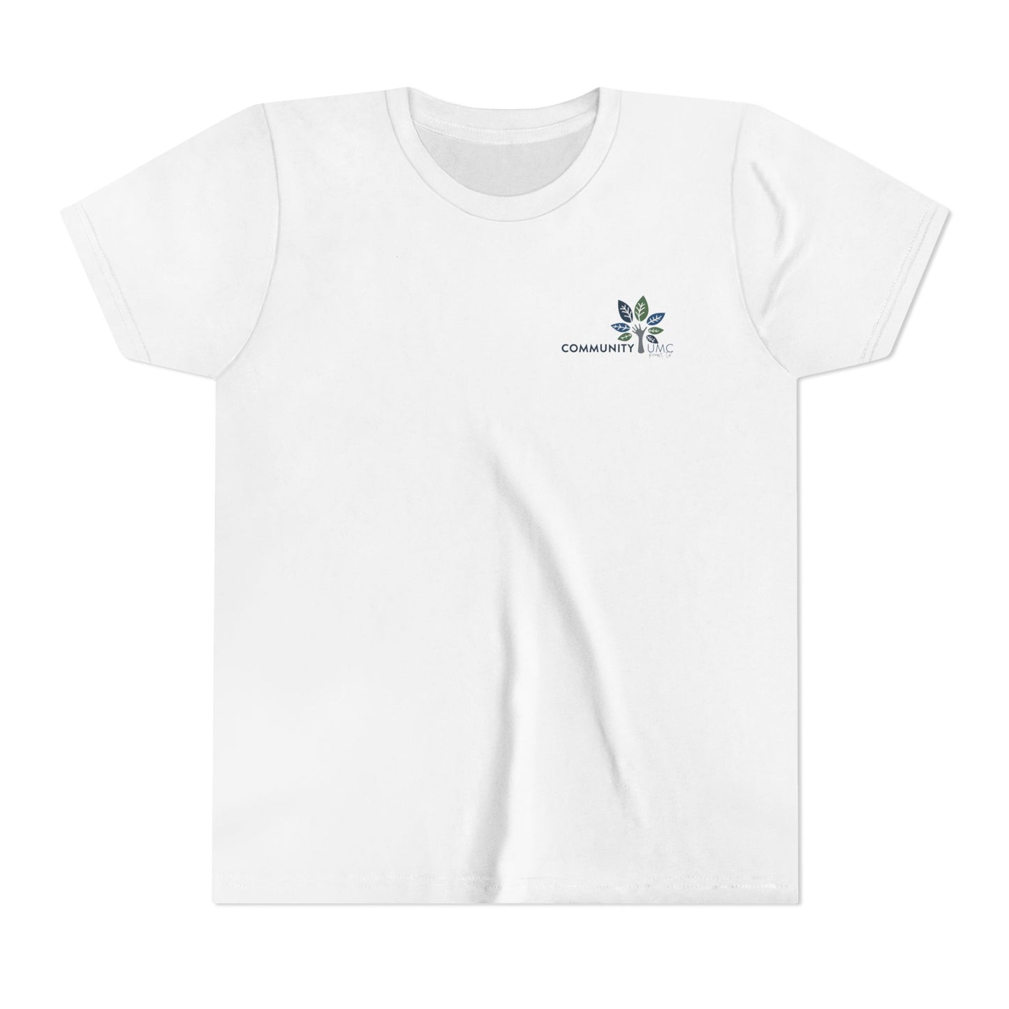 Young, Scrappy, and Churchy Kids Shirt for Community UMC of Krum