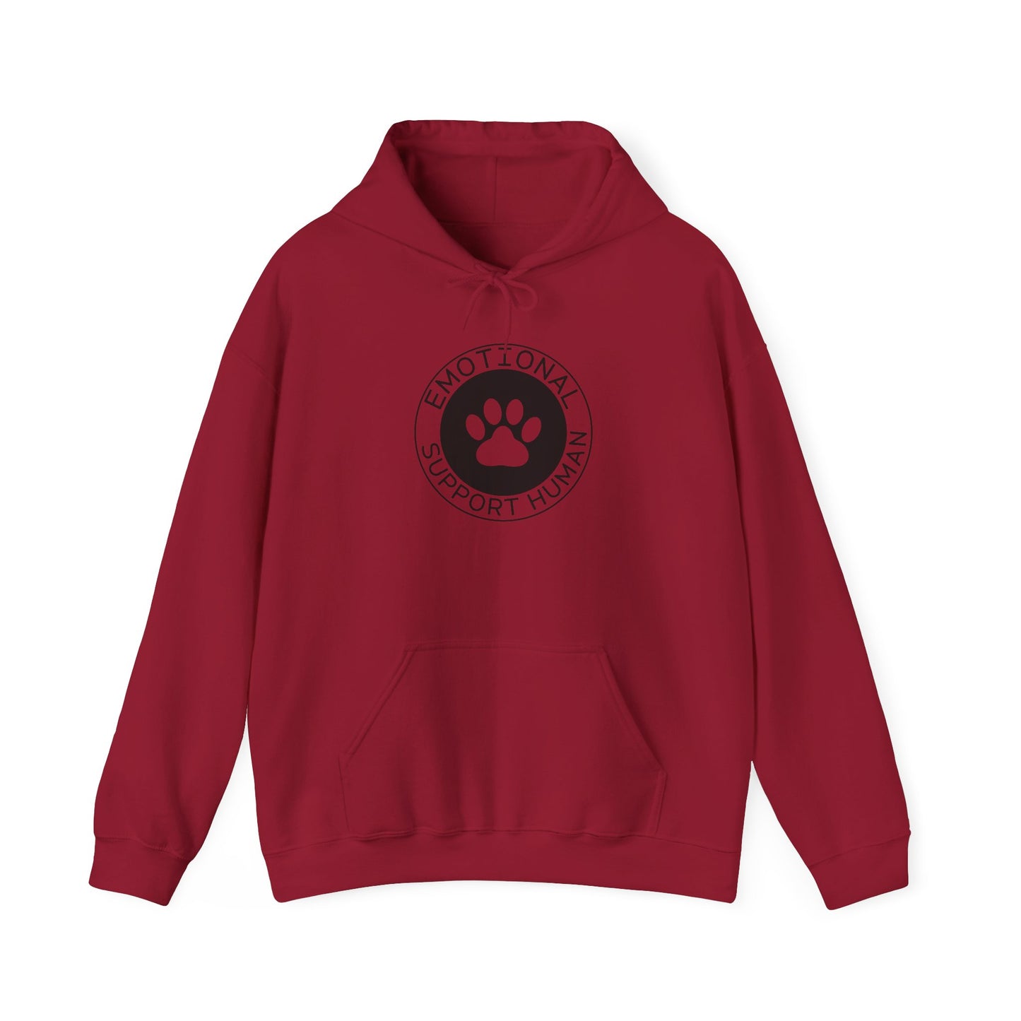 Emotional Support Human Unisex Hoodie – Mental Health Comfort Sweatshirt