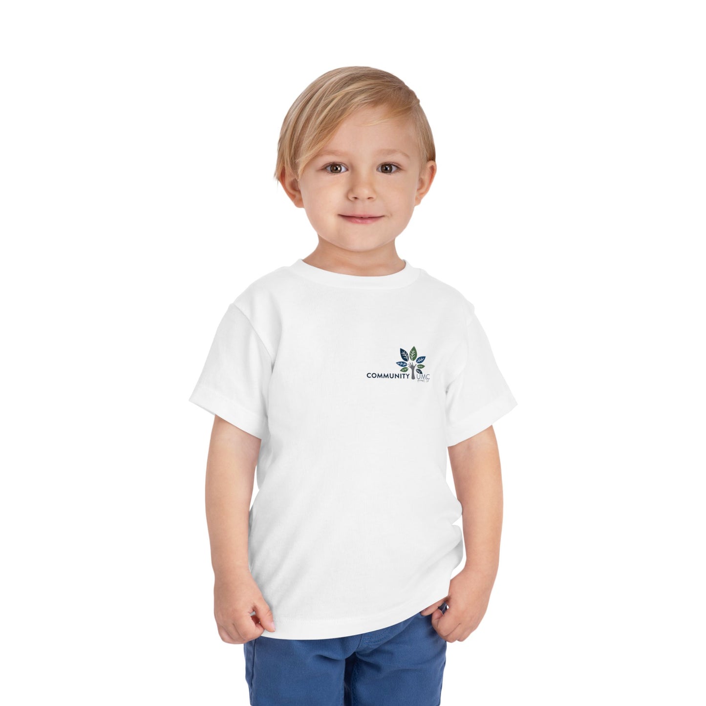 Young, Scrappy, and Churchy Toddler Shirt for Community UMC of Krum