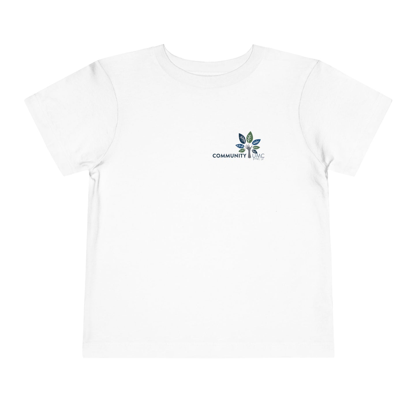 Young, Scrappy, and Churchy Toddler Shirt for Community UMC of Krum