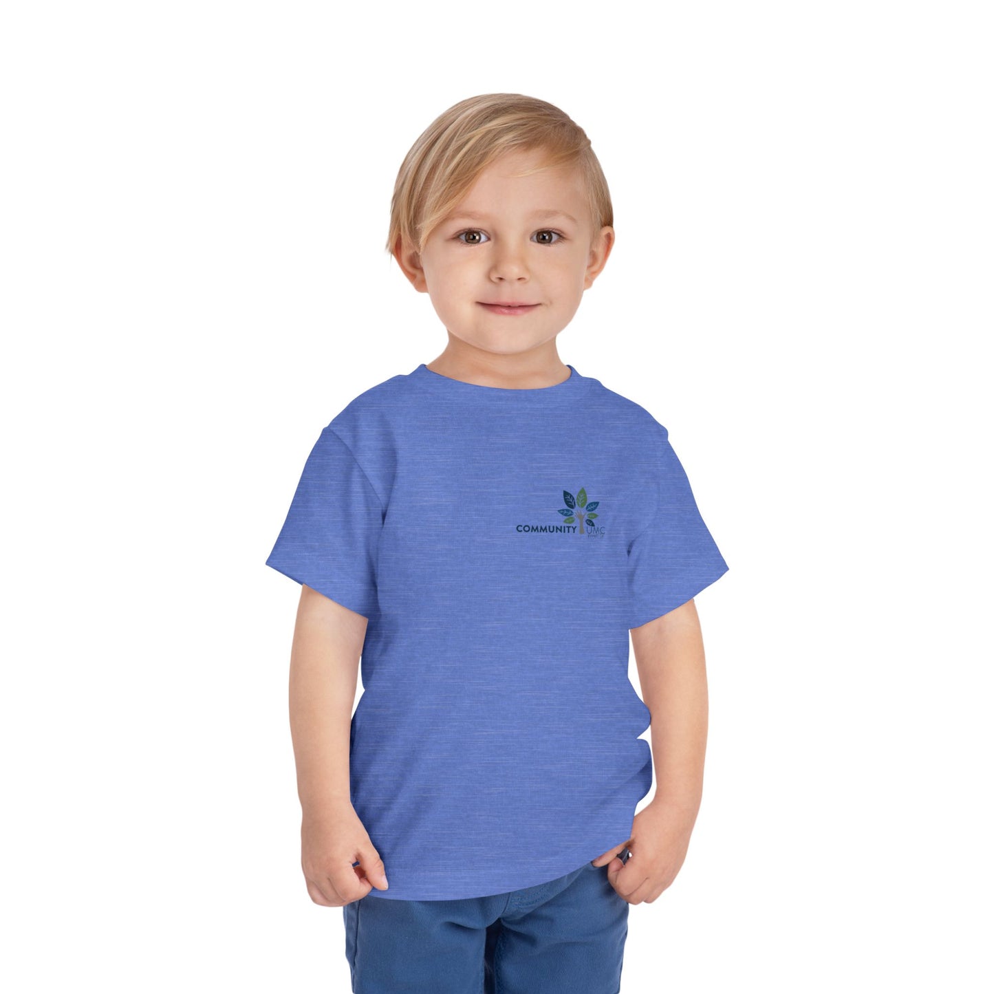 Young, Scrappy, and Churchy Toddler Shirt for Community UMC of Krum