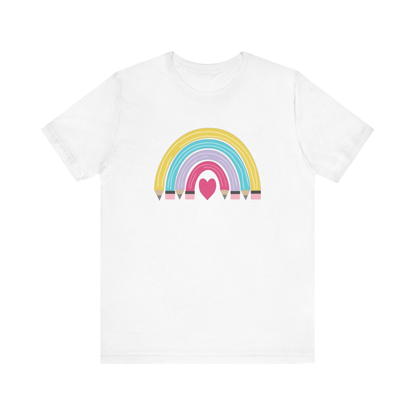 Rainbows, Hearts, and Pencils for back to school!