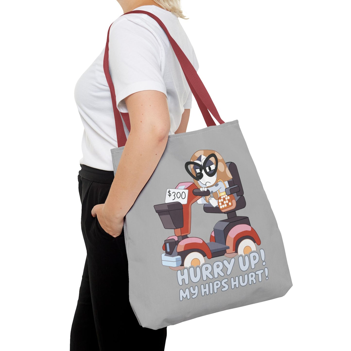Muffin Granny Tote Bag – From Bluey Episode Granny Mobile