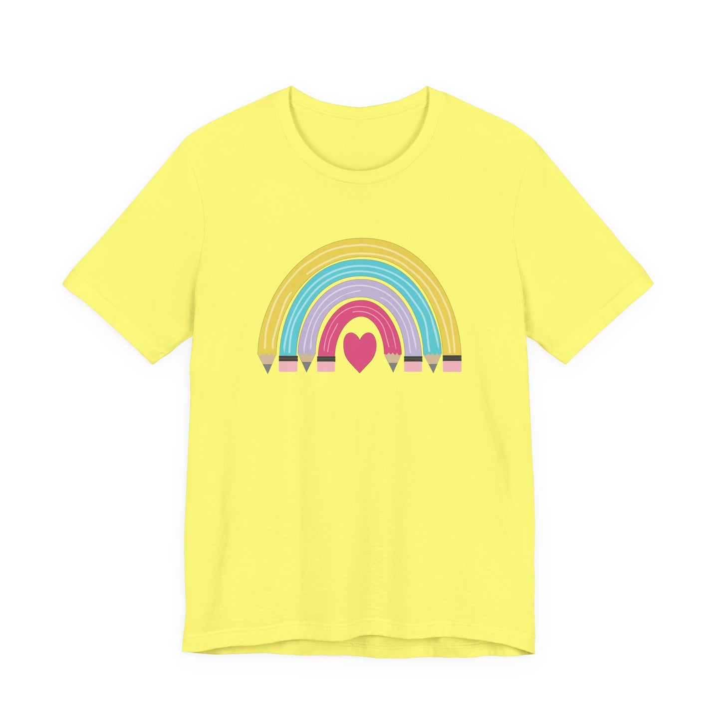Rainbows, Hearts, and Pencils for back to school!