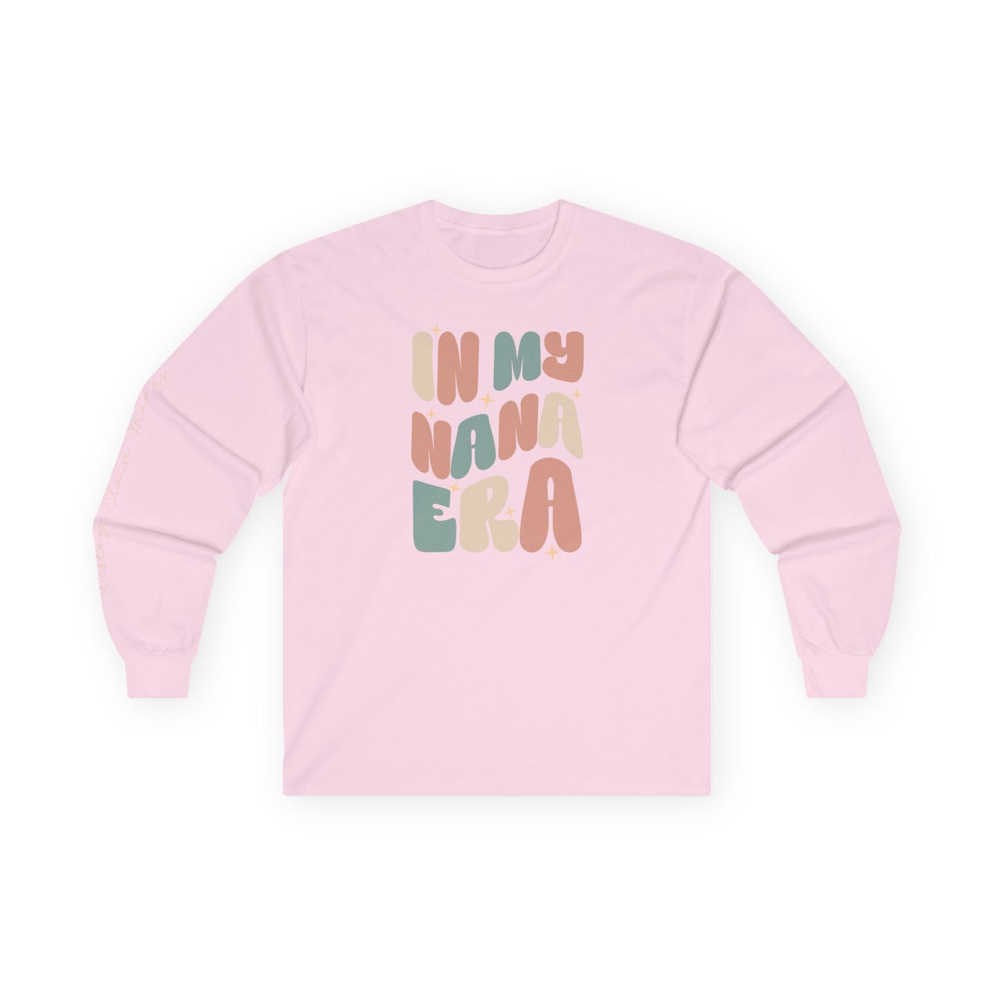 Nana Era Long Sleeve Tee – Personalized Vintage Vibes Grandma Gift