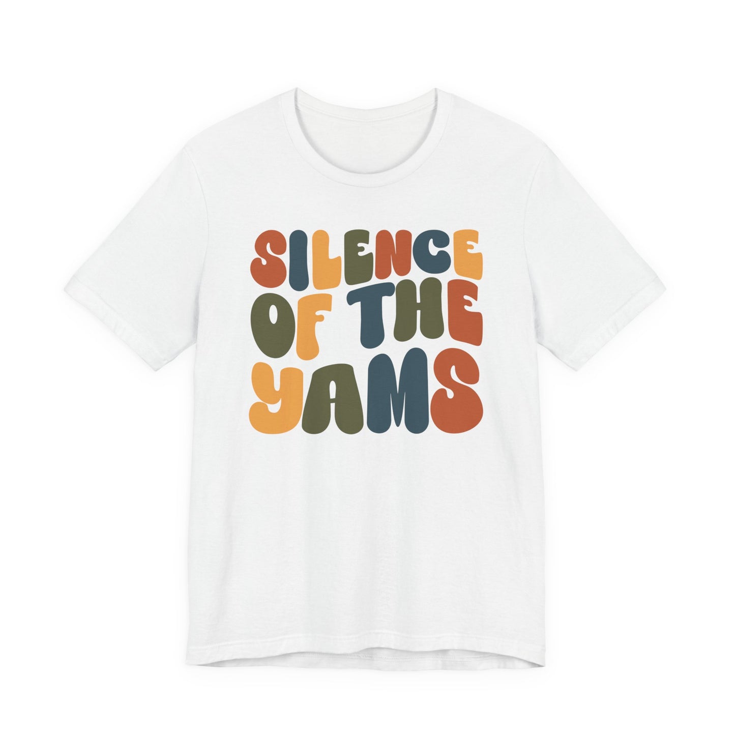 "Silence of the Yams" Thanksgiving Tee – The Holiday Classic You’ll Love