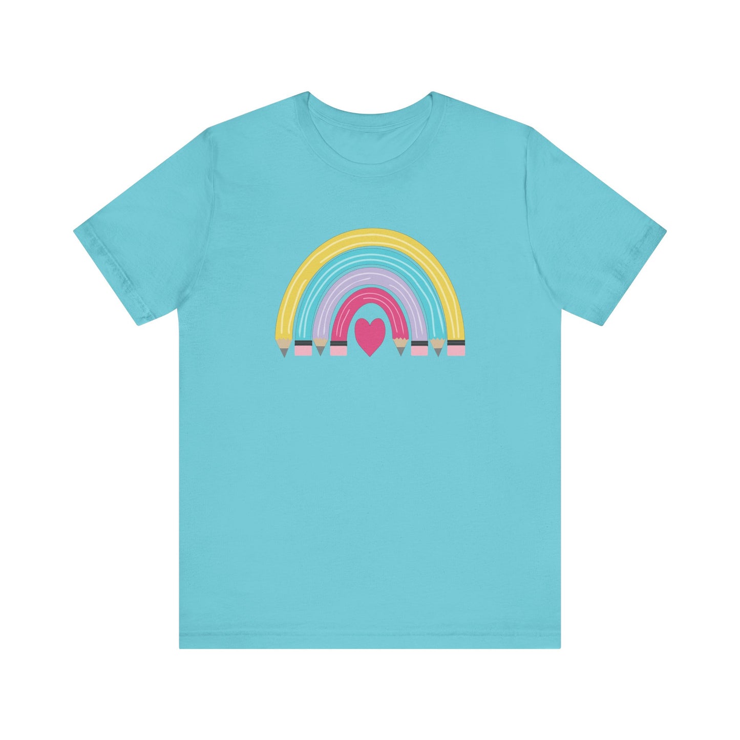 Rainbows, Hearts, and Pencils for back to school!