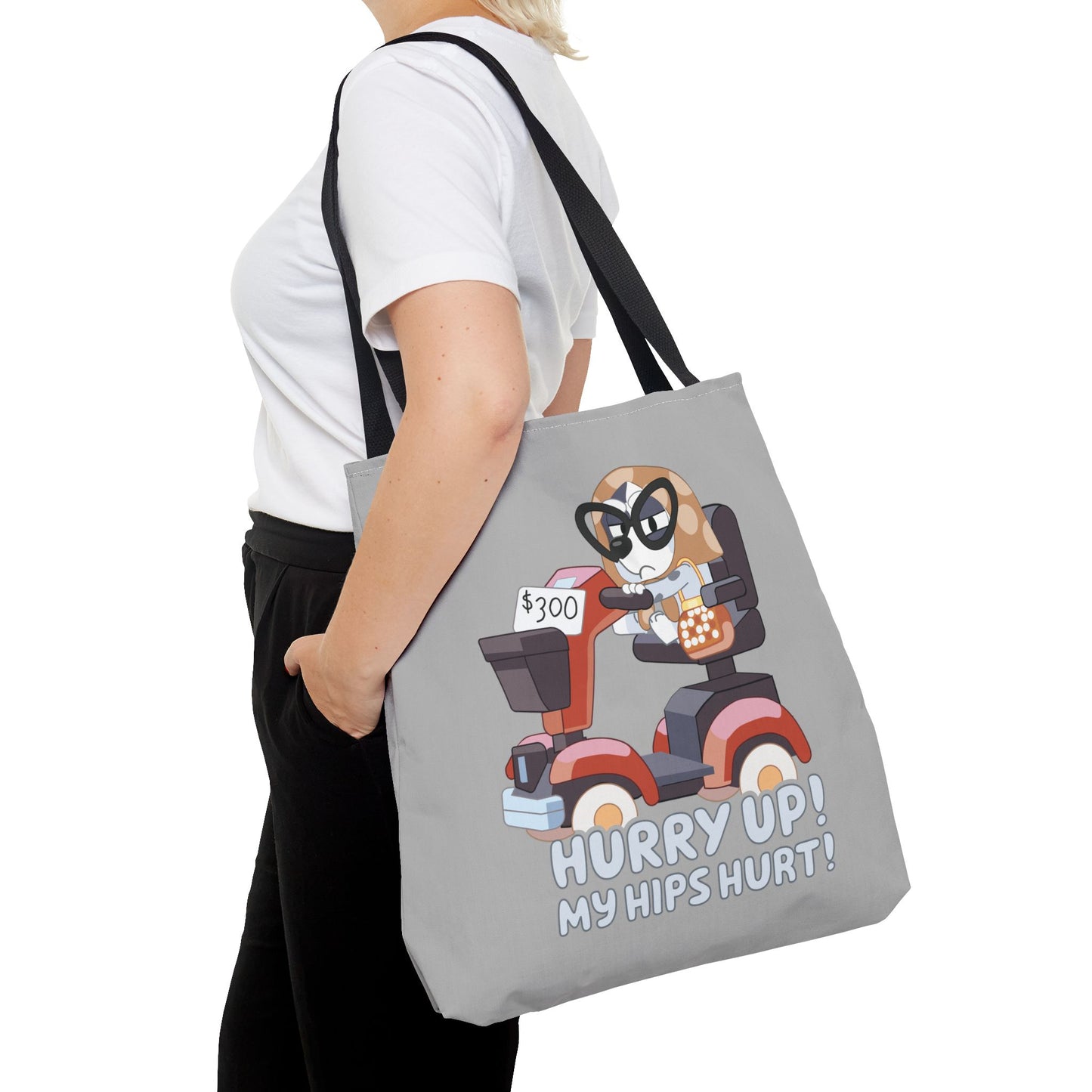 Muffin Granny Tote Bag – From Bluey Episode Granny Mobile