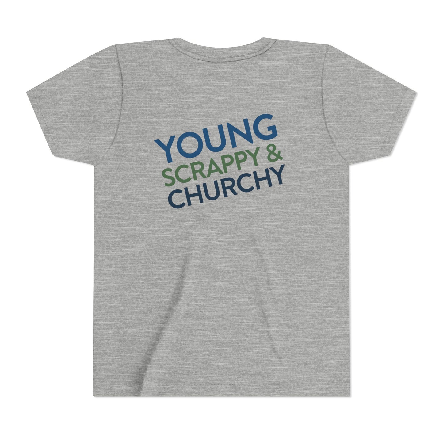 Young, Scrappy, and Churchy Kids Shirt for Community UMC of Krum