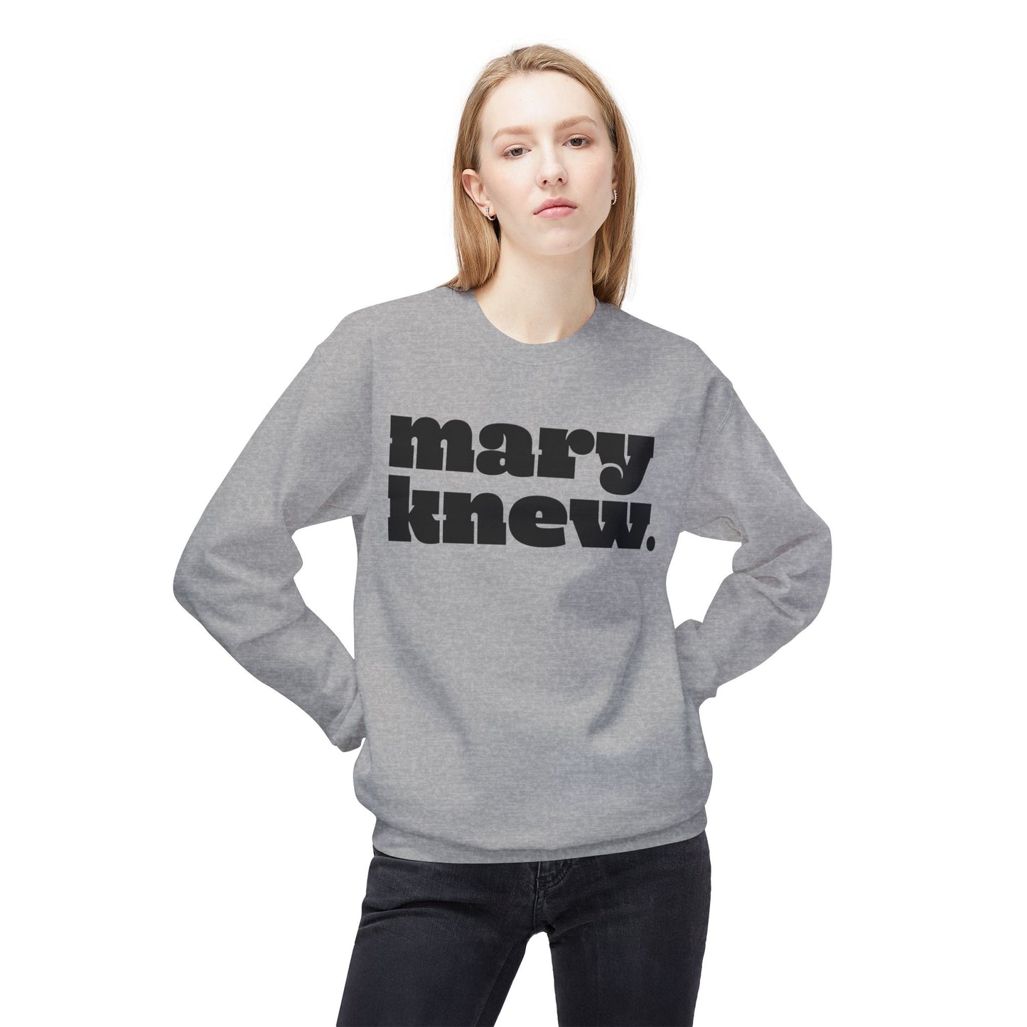 Mary Did You Know? Liturgical Colors Unisex Long Sleeve Tee – Funny & Faithful