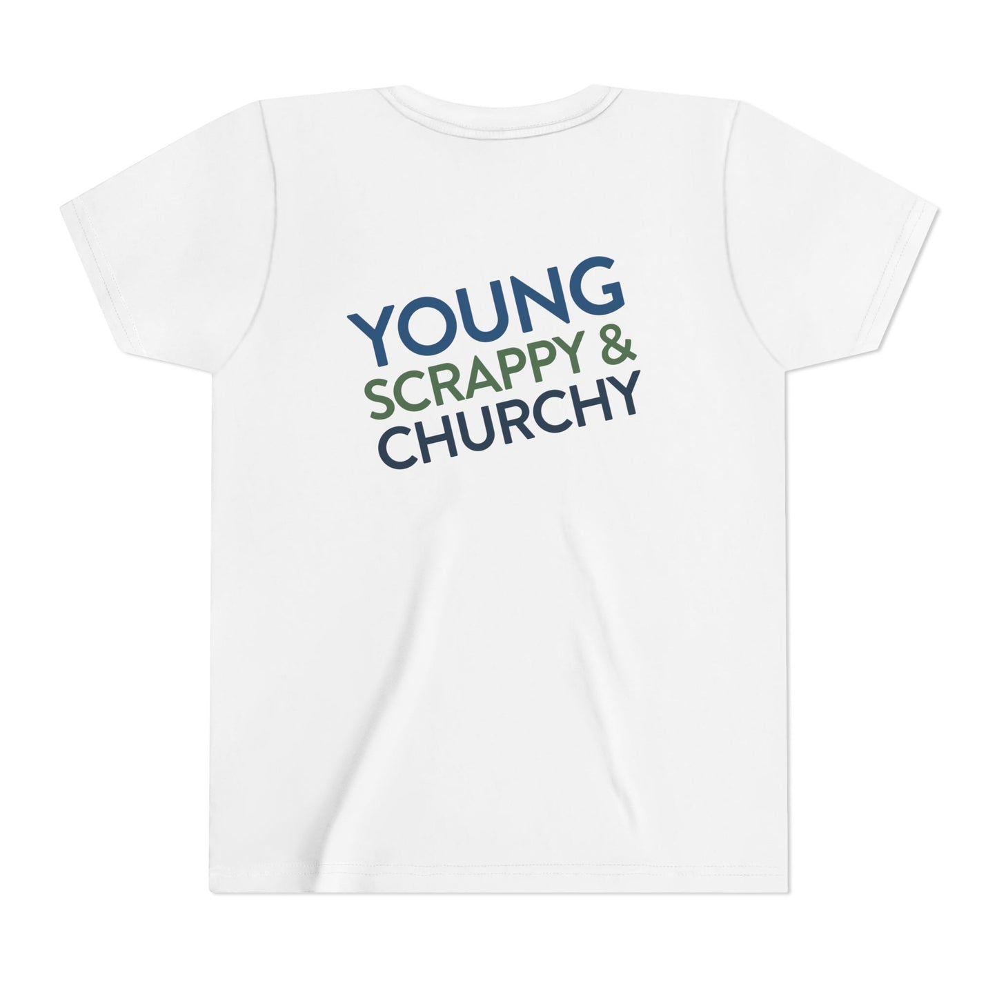 Young, Scrappy, and Churchy Kids Shirt for Community UMC of Krum
