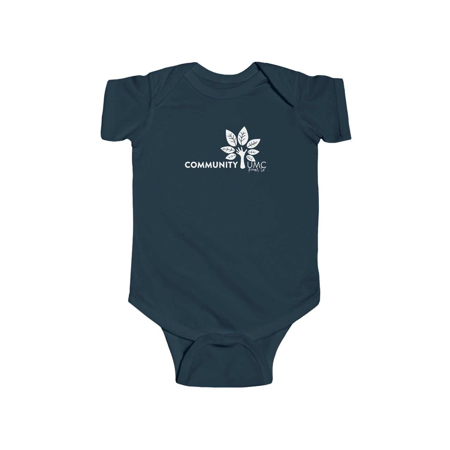 Community UMC Onesie with Logo