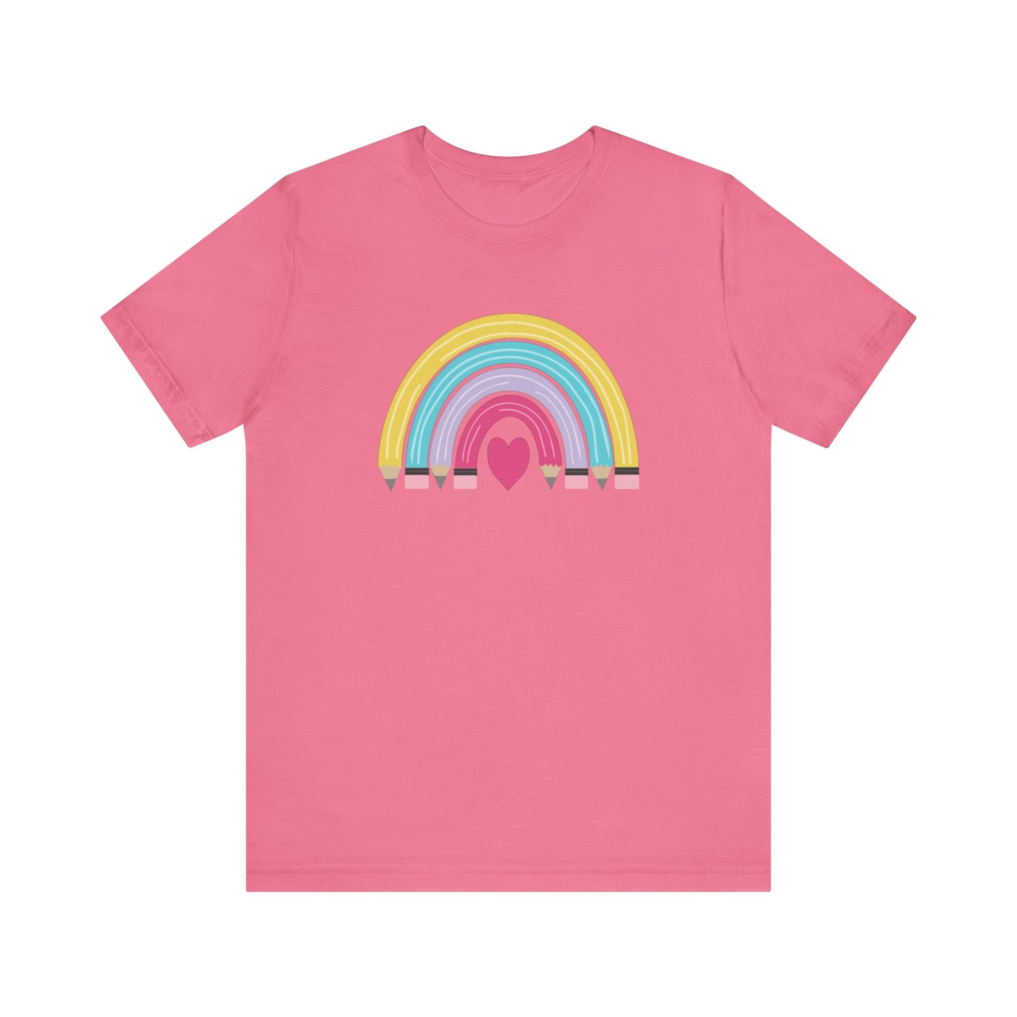 Rainbows, Hearts, and Pencils for back to school!
