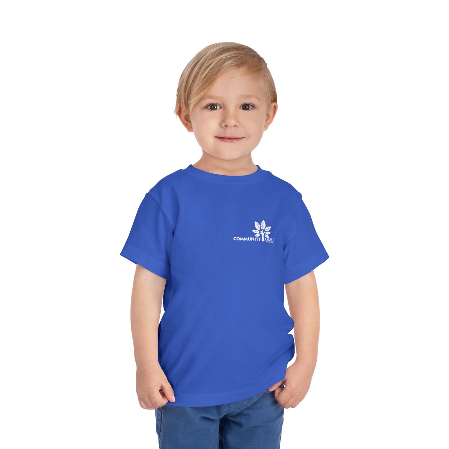 Young, Scrappy, and Churchy Toddler Shirt for Community UMC of Krum