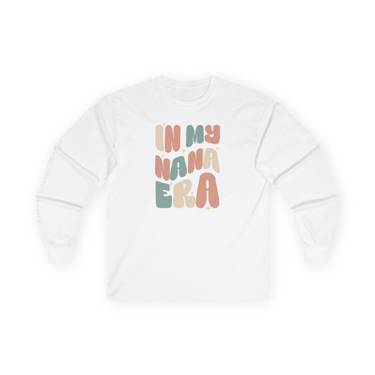 Nana Era Long Sleeve Tee – Personalized Vintage Vibes Grandma Gift