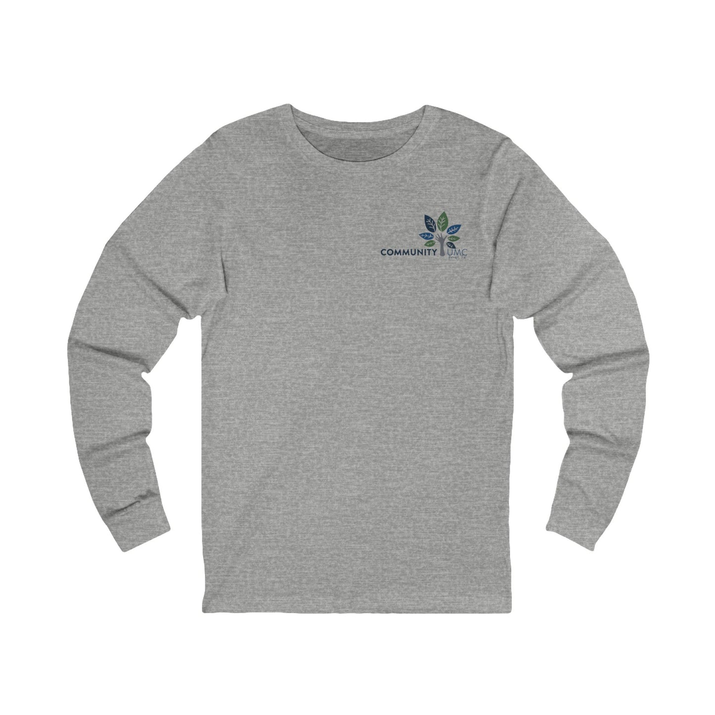 Adult Logo Long Shirt for Community UMC of Krum