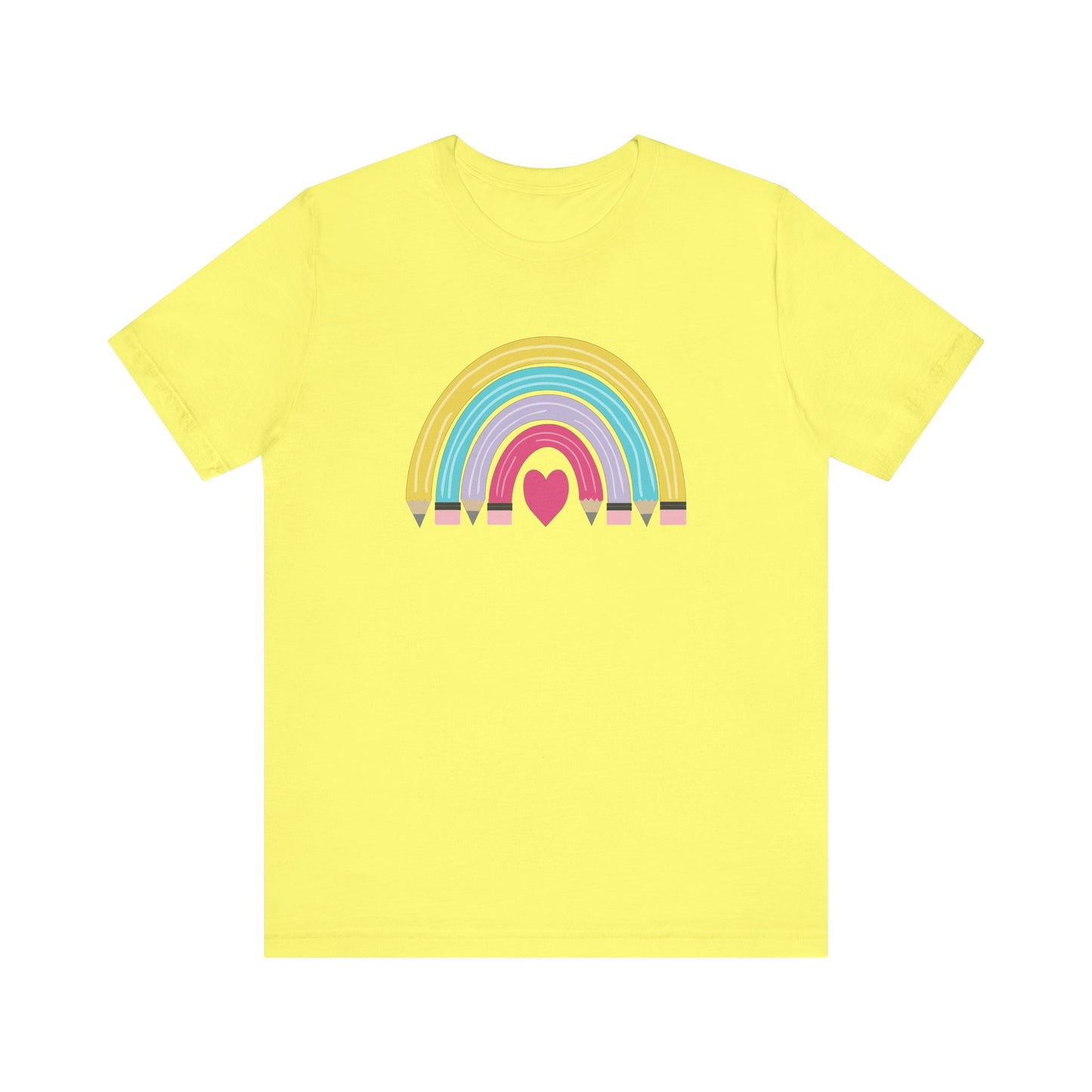 Rainbows, Hearts, and Pencils for back to school!