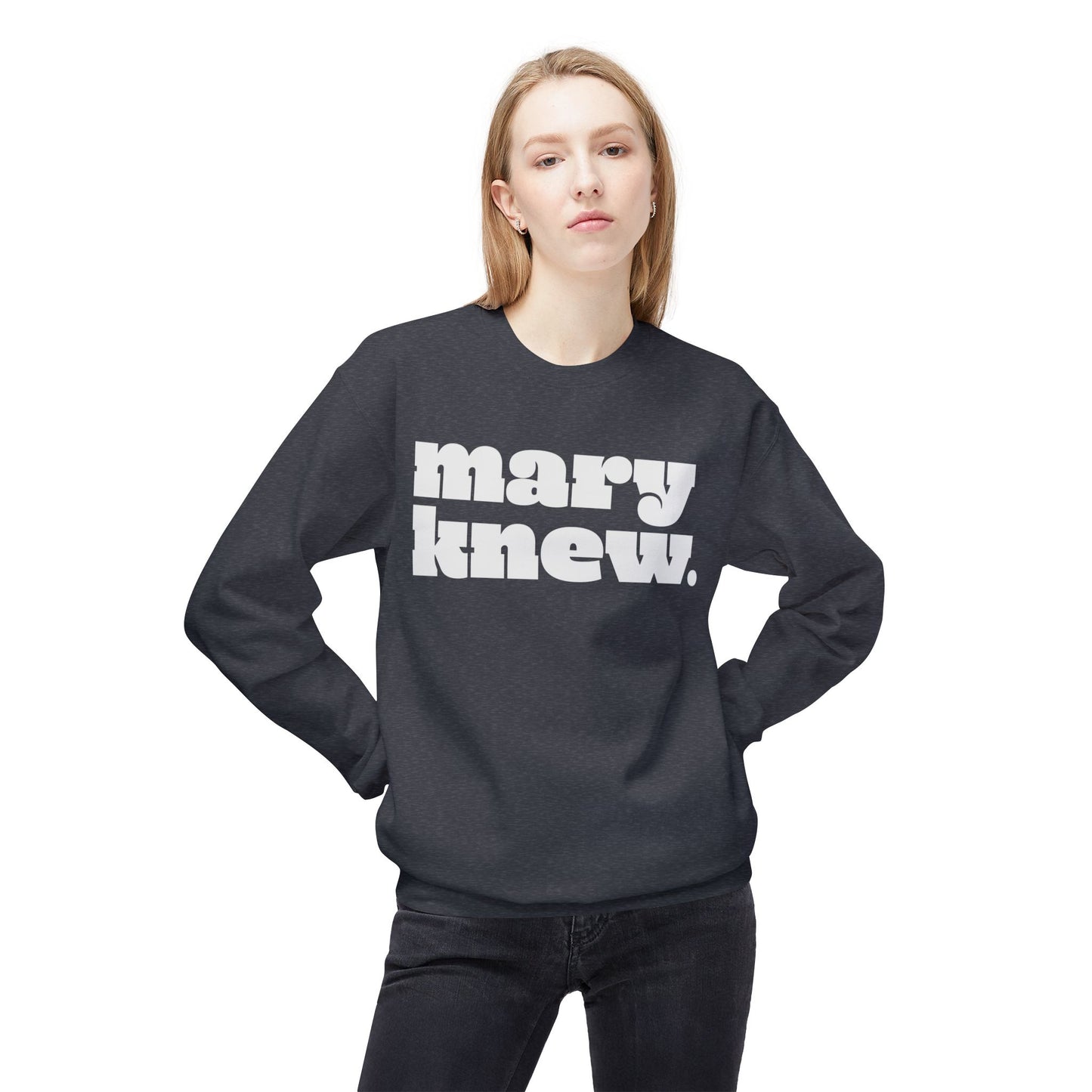 Mary Did You Know? Liturgical Colors Unisex Long Sleeve Tee – Funny & Faithful