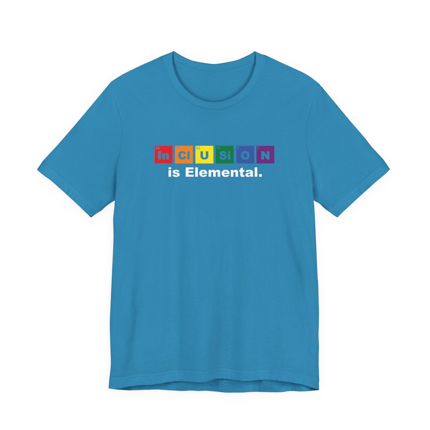 Inclusion Is Elemental – Pride Periodic Tee