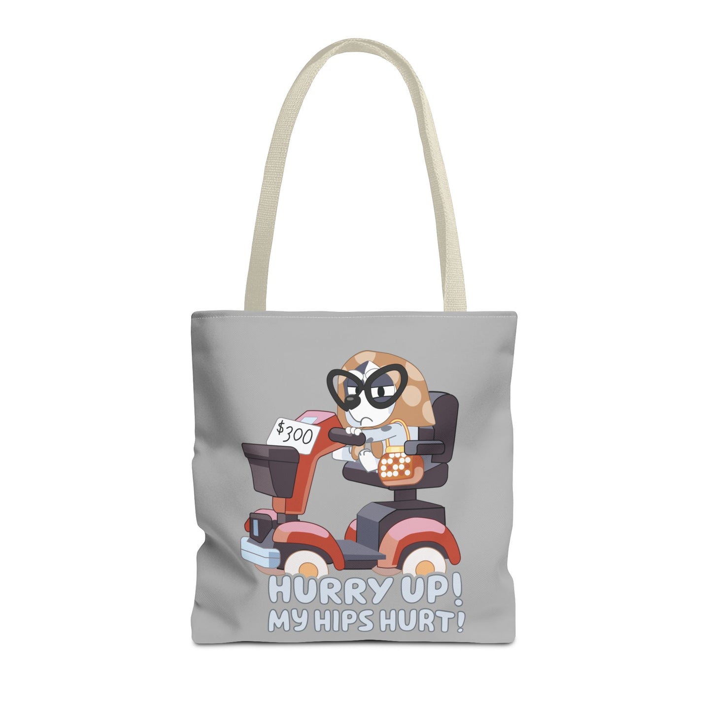 Muffin Granny Tote Bag – From Bluey Episode Granny Mobile