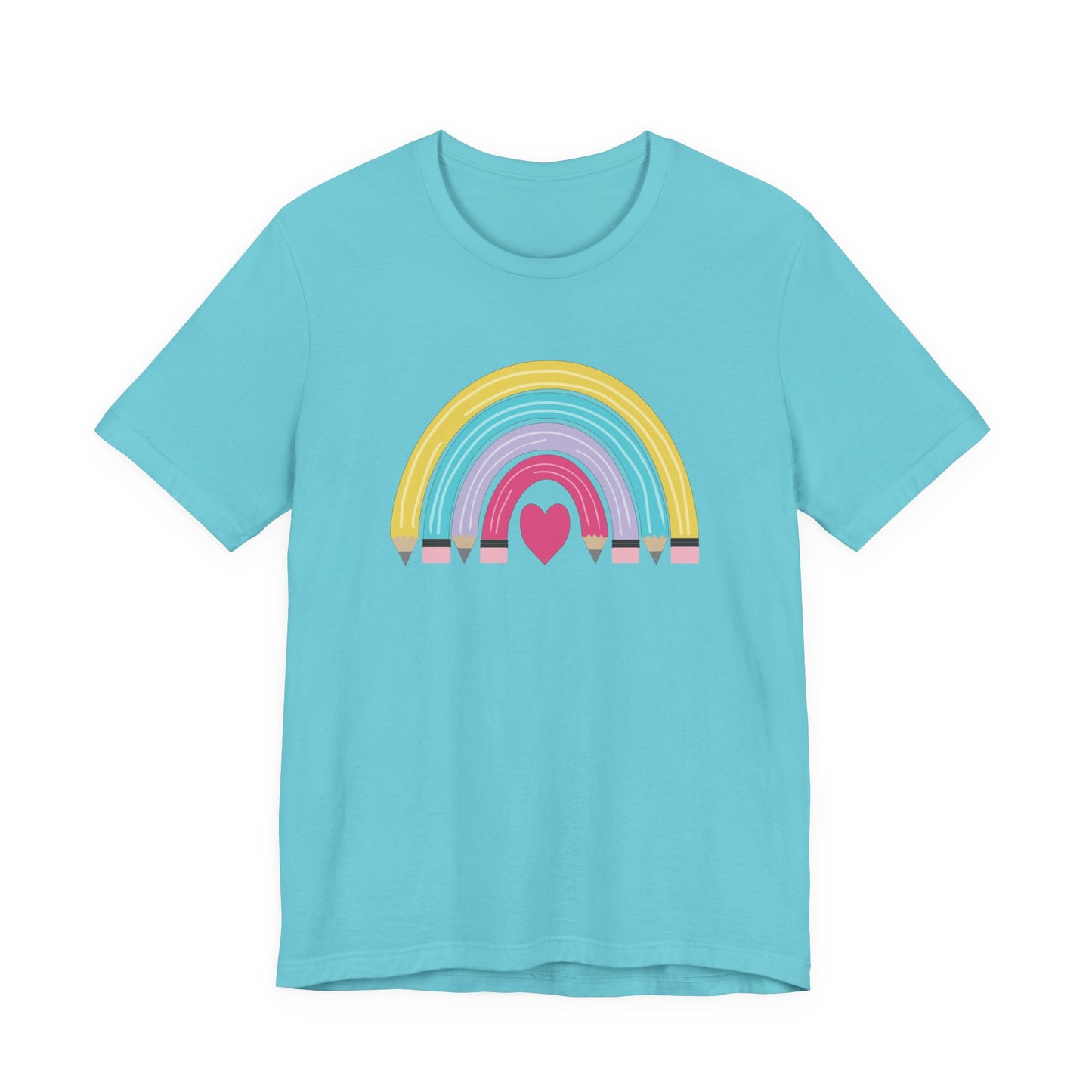 Rainbows, Hearts, and Pencils for back to school!