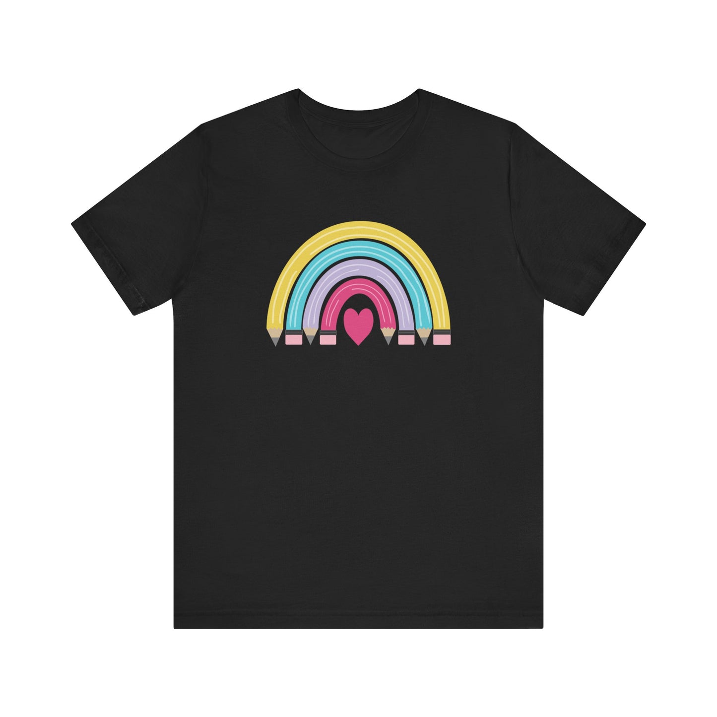 Rainbows, Hearts, and Pencils for back to school!