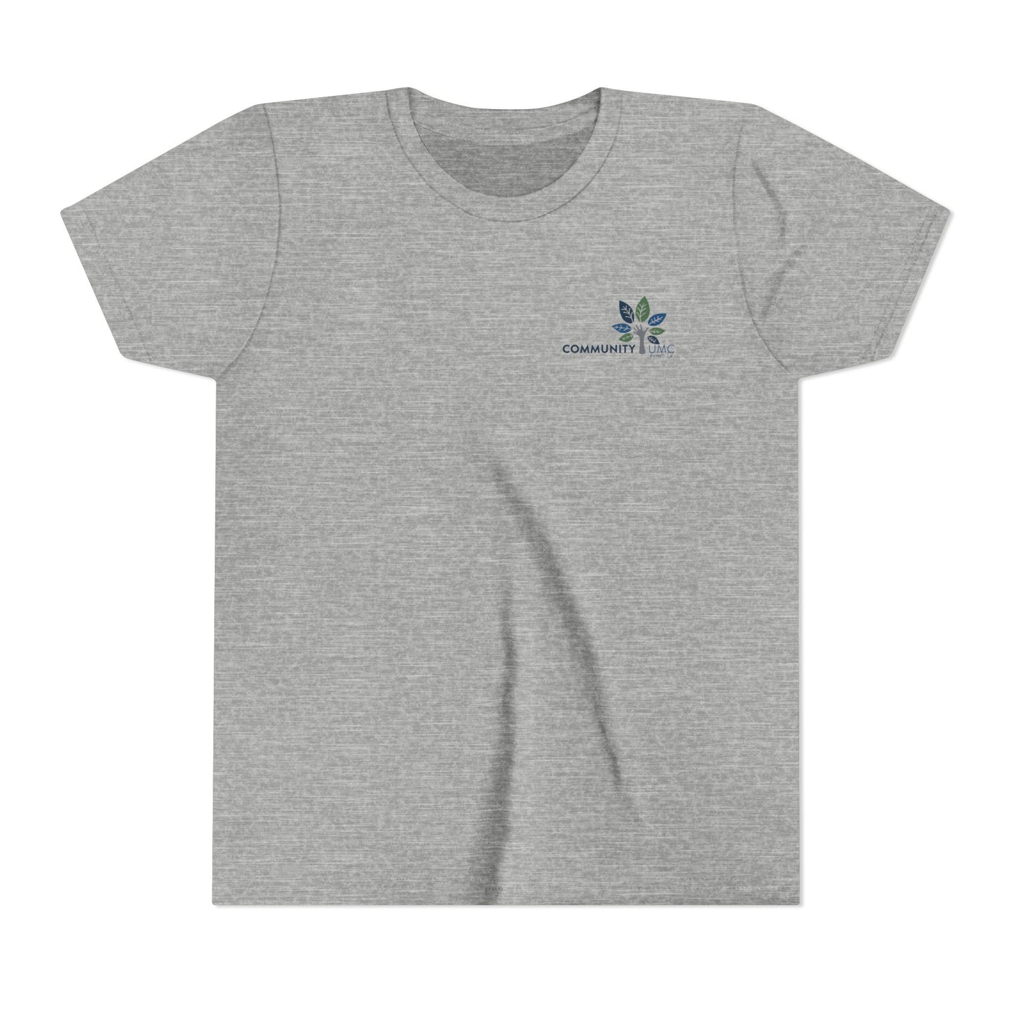 Young, Scrappy, and Churchy Kids Shirt for Community UMC of Krum