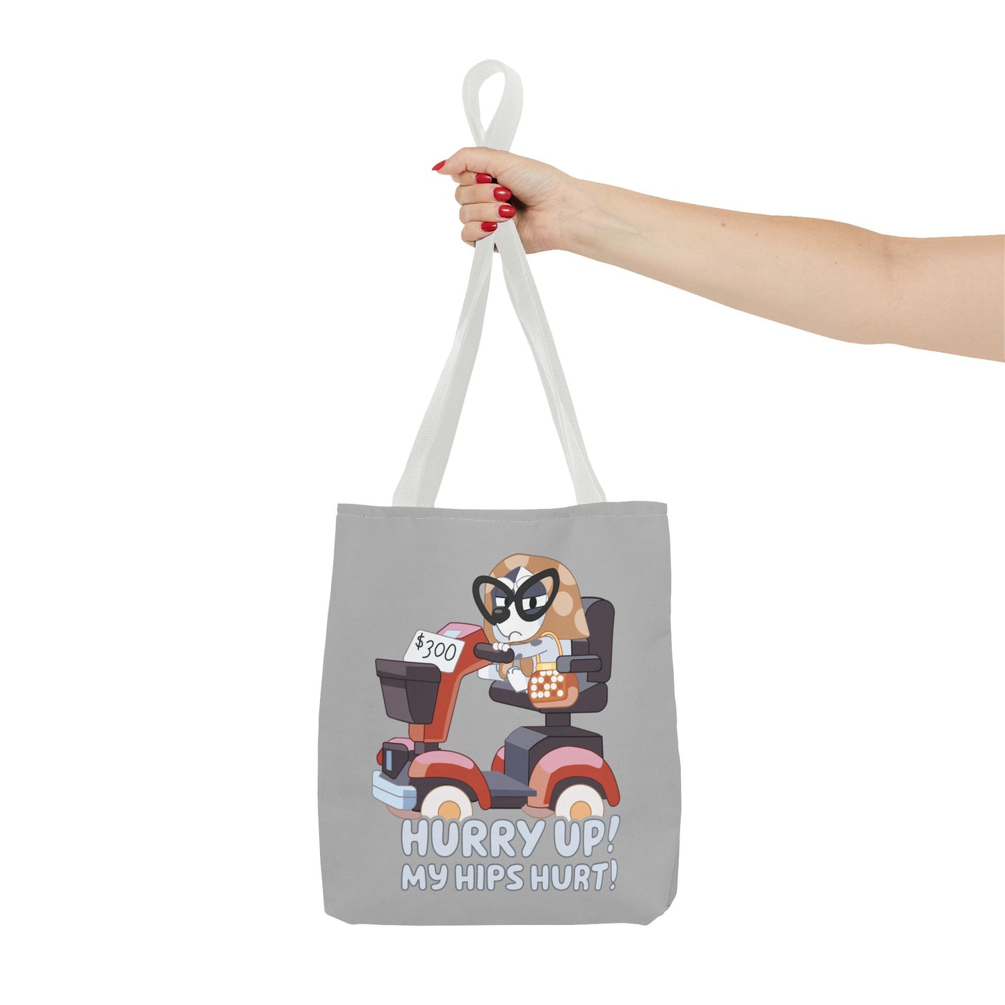 Muffin Granny Tote Bag – From Bluey Episode Granny Mobile