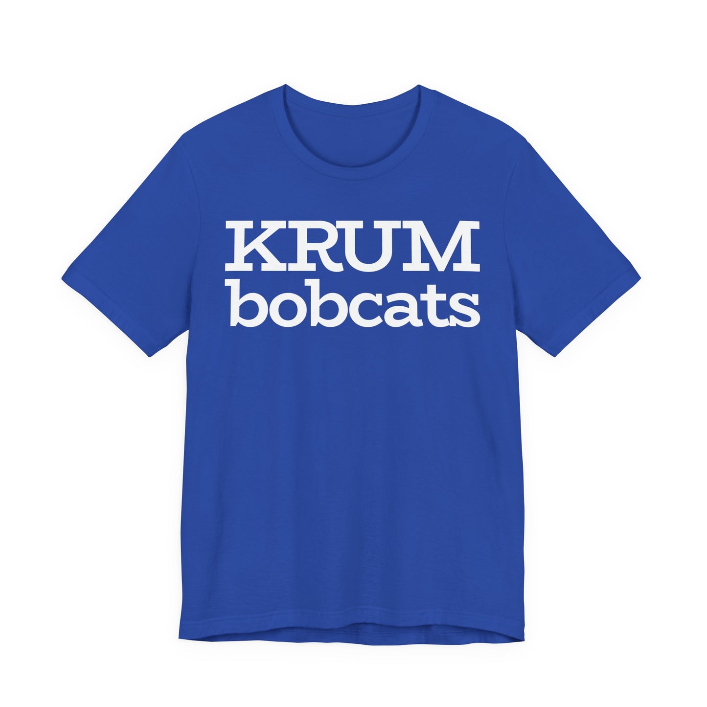 Krum Bobcats Adult Shirt Unisex Tee