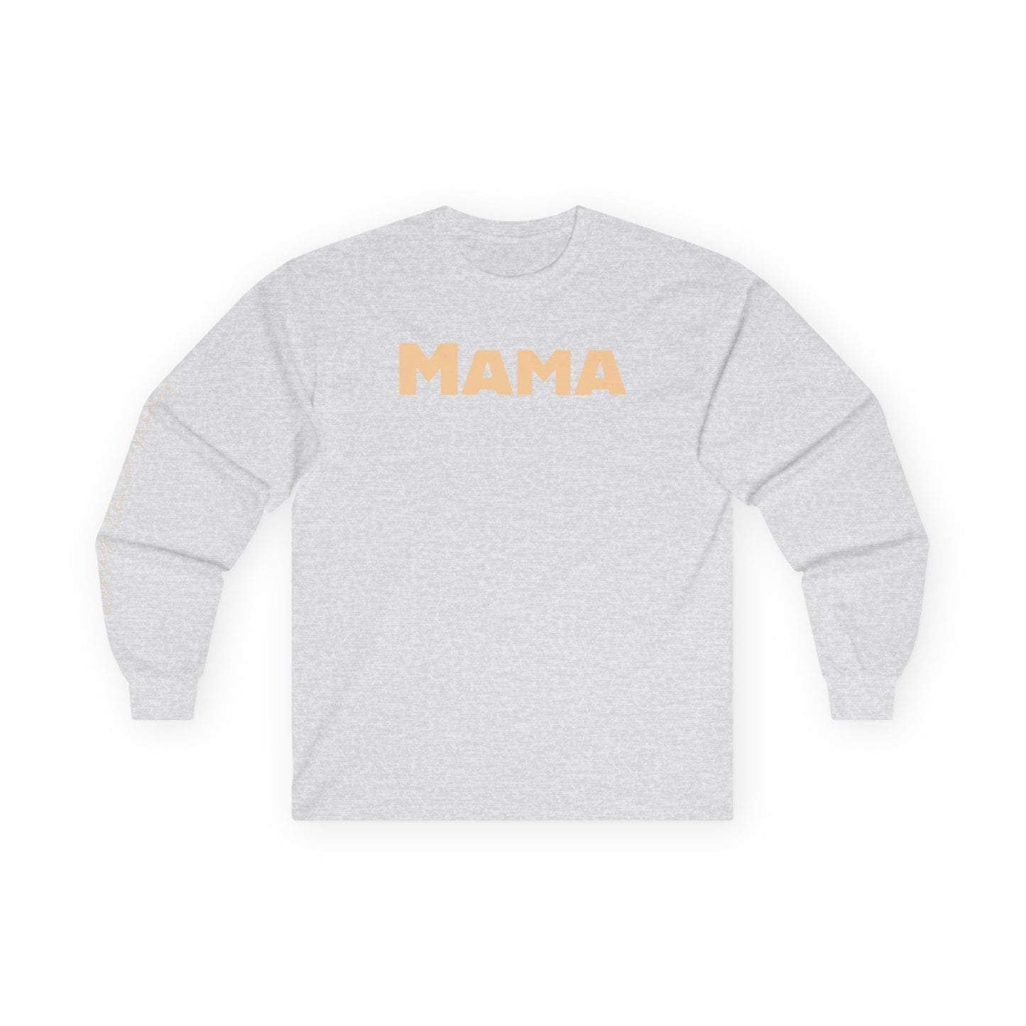 Boho Mama Personalized Long Sleeve Tee – Custom Names Family Shirt